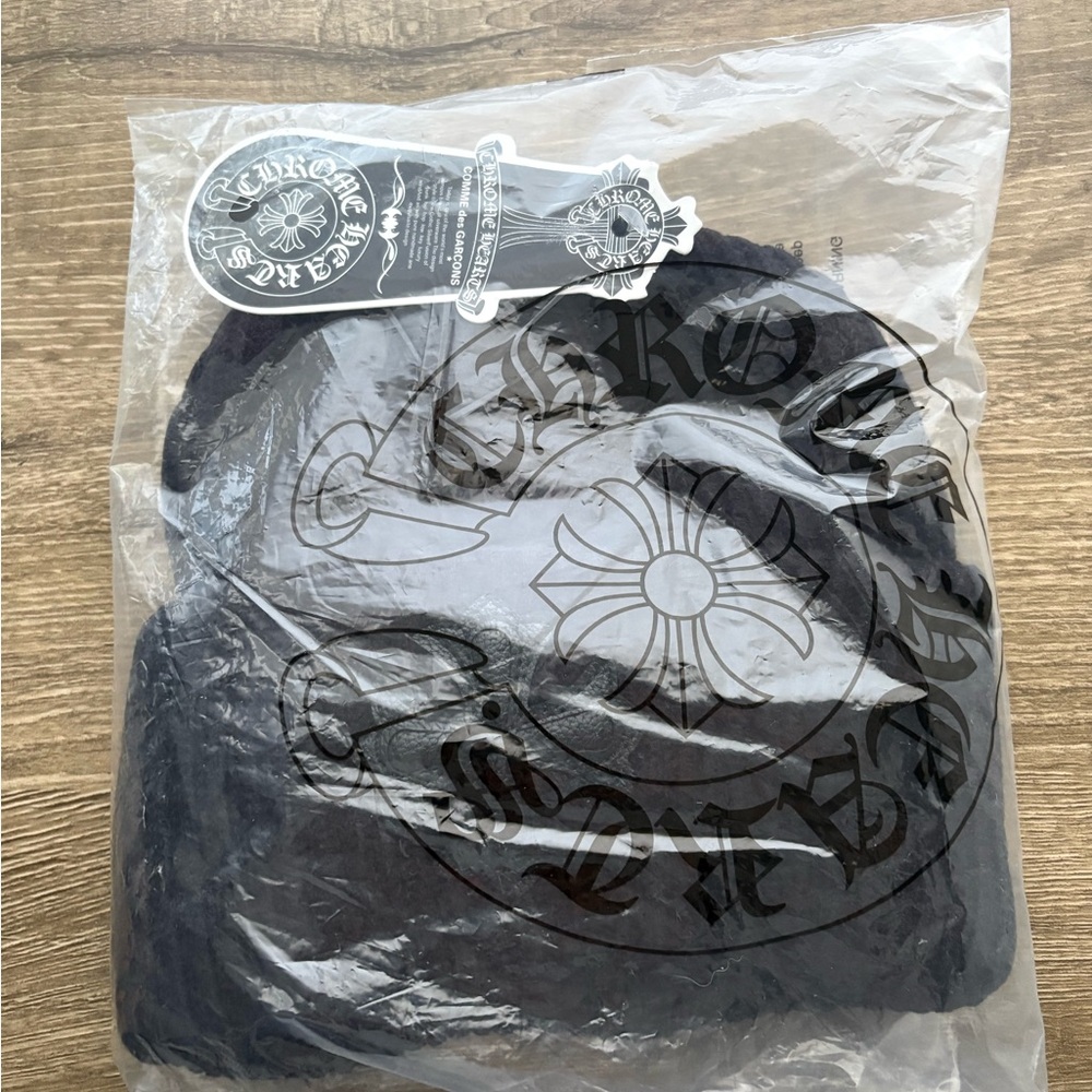 Chrome Hearts Dark Hoodie with Logo